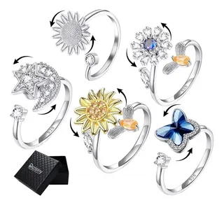 Anillos de 15 años giratorios hotsell