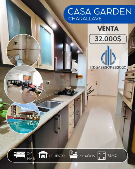Apartamento Conjunto Residencias Casa Garden Charallave 