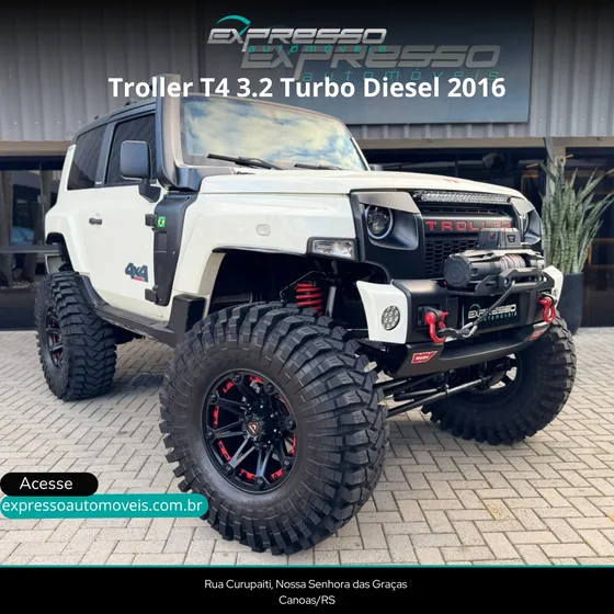 Troller T-4 T-4 4x4 3.2 20v Tdi Cap. Rígida Diesel