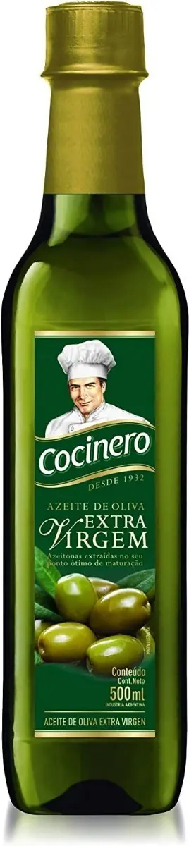 Azeite De Oliva Extra Virgem 500ml Cocinero Pet