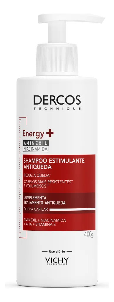 Shampoo Estimulante Antiqueda 400g Vichy Dercos