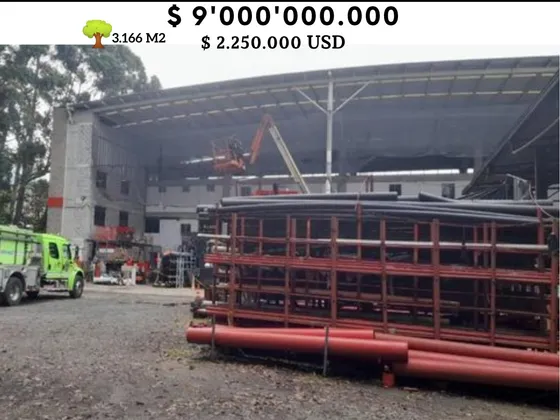 Bodega En Venta De 3166 M2 De Lote En La Estrella. Bodega En Medellin. Bodega De 4 Pisos