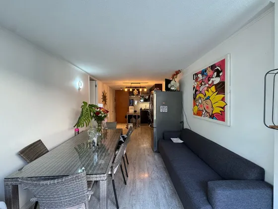 En Venta Moderno Depto. Mariposa Con Patio En Ñuñoa