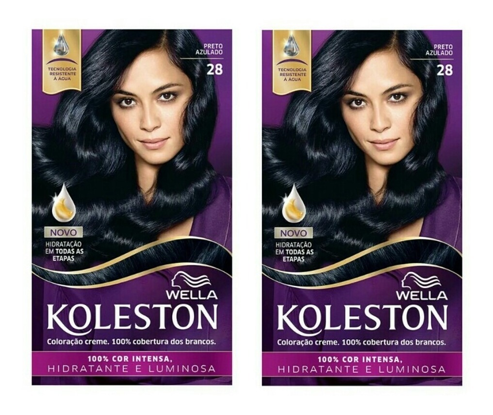 Koleston 7 1 Antes E Depois Tintura Koleston 2 Unidades Escolha Sua Cor Preferida | Mercado Livre