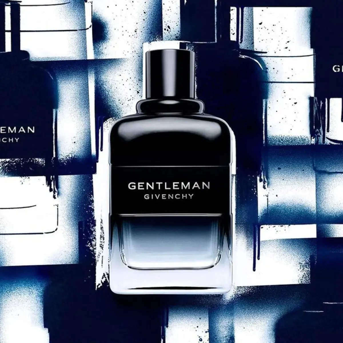 Gentleman Givenchy Intense Eau de Toilette — Frasco e embalagem
