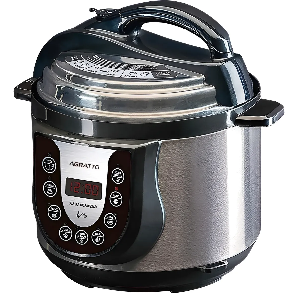 Panela De Pressao Eletronica Ped-01 110v/60hz Agratto 60 Hz