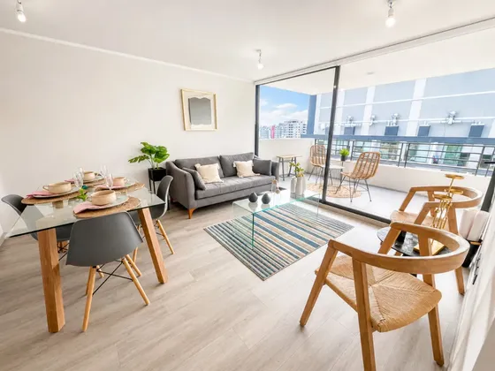 Arriendo Con Compromiso De Compra | Depto De 3d2b, En Ñuñoa