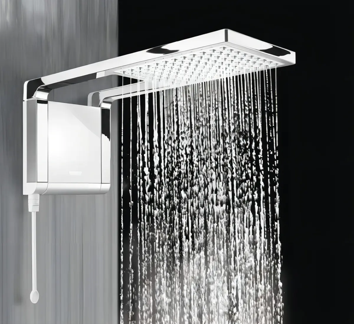 Chuveiro elétrico de parede Lorenzetti Acqua Ultra Storm branco-cromado 6800W