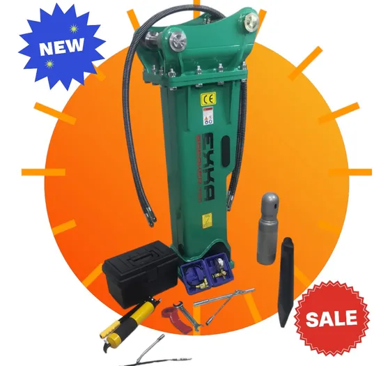 Martillo Hidraulico Exka 750 Nuevo Para Retroexcavadora