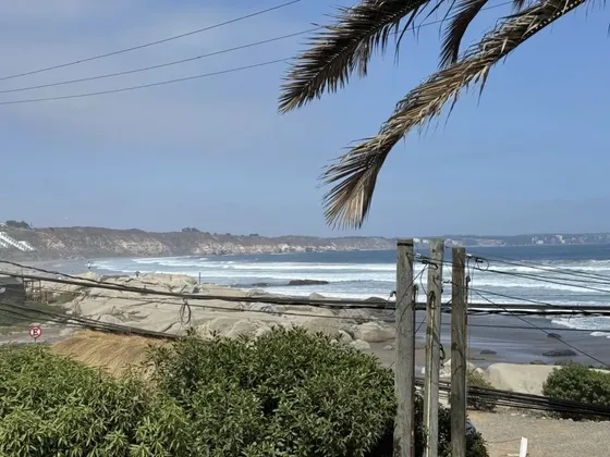 Sitio Frente A La Playa Con Vista Al Mar