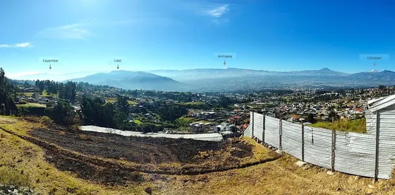 Terreno Lote En Conocoto Quito 1015m. Sector Puente 5 Valle De Los Chillos