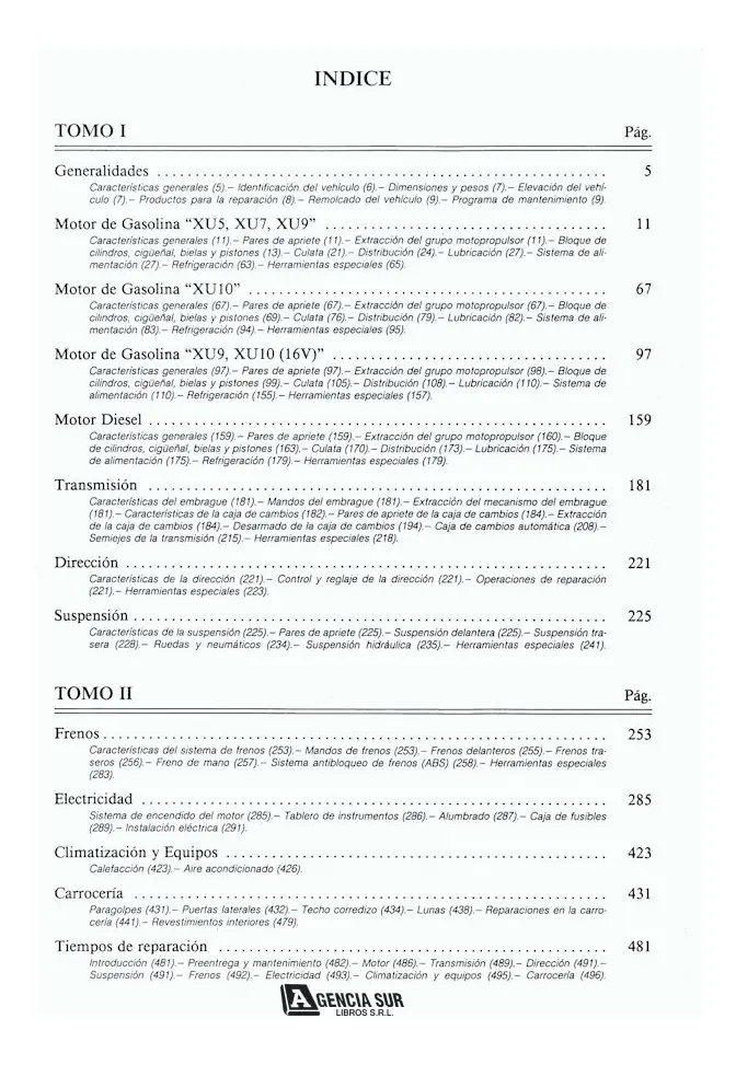 1621-1 Manual de Taller PEUGEOT 405