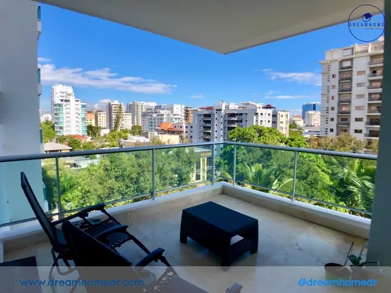 En Piantini Apartamento De 3 Habitaciones 248m2 Estudio Terraza Id 2744