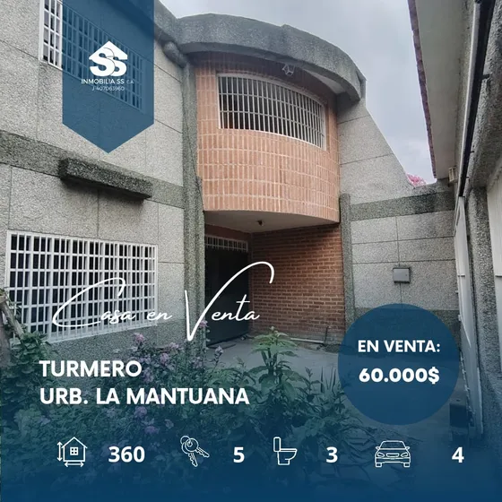 Se Vende Espaciosa Casa Ubicada En Urb. La Mantuana 