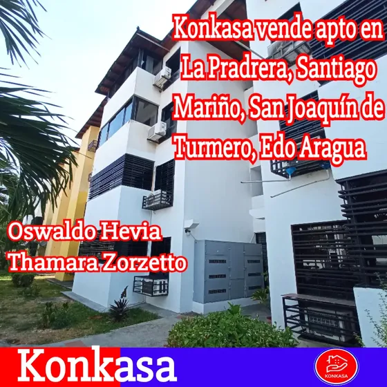 Konkasa Vende Apartamento En San Joaquín De Turmero, Santiago Mariño, Edo Aragua