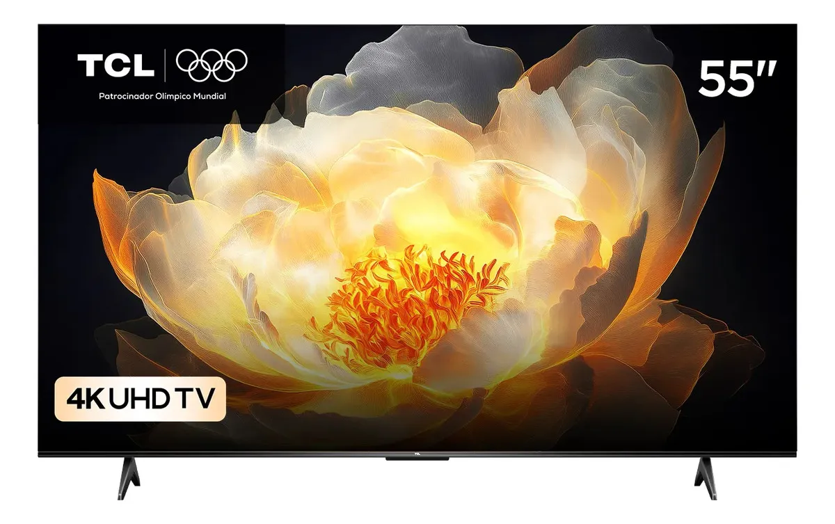 Televisor TCL 55" V6C LED 4K Smart TV Google Negro
