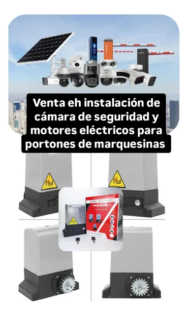 Motores Eléctricos Para Portones De Marquesinas 