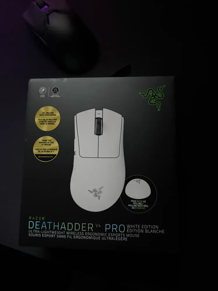 Mouse Gaming Inalambrico Razer Deathadder V4 Pro Blanco | Cuotas
