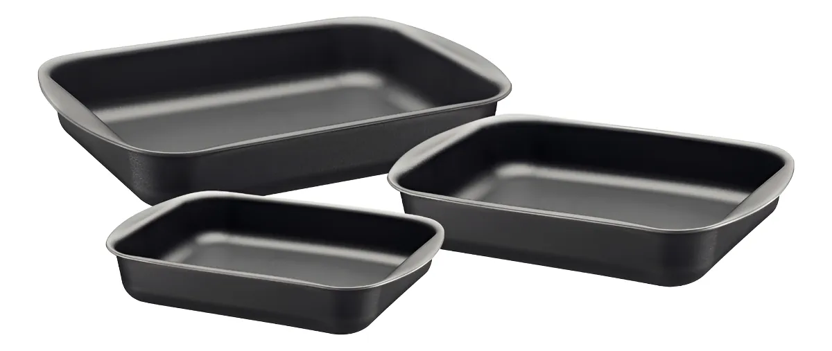 Jogo de Assadeiras - Alumínio Antiaderente - 3 Peças Tramontina