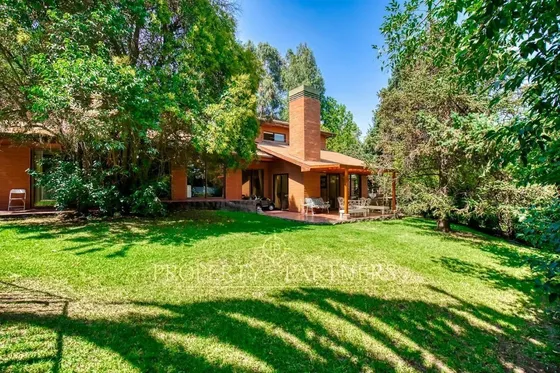 Casa Luminosa Y Amplia Con Vista Cordillerana En L...