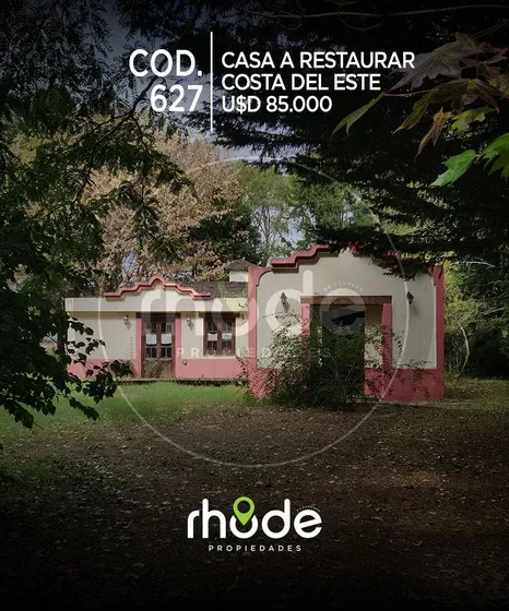 Vivienda A Restaurar Sobre Dos Lotes En Costa Del Este