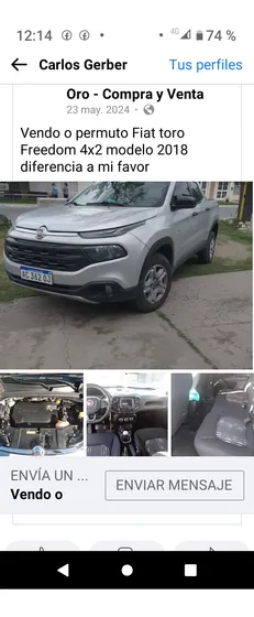 Fiat Toro 2.0 Freedom 4x2