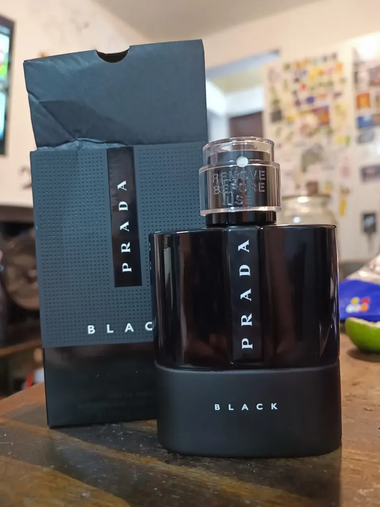 Perfume Prada Luna Rossa Black Masculino Edp 100ml | Parcelamento