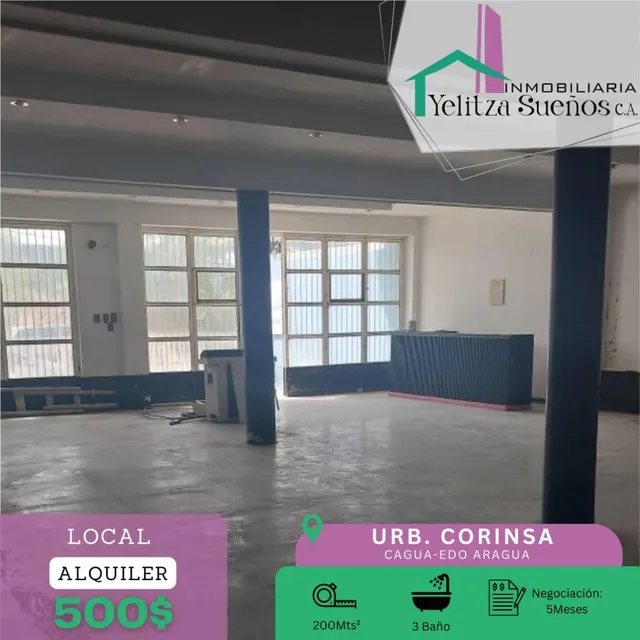 Local En Alquiler Corinsa Cagua