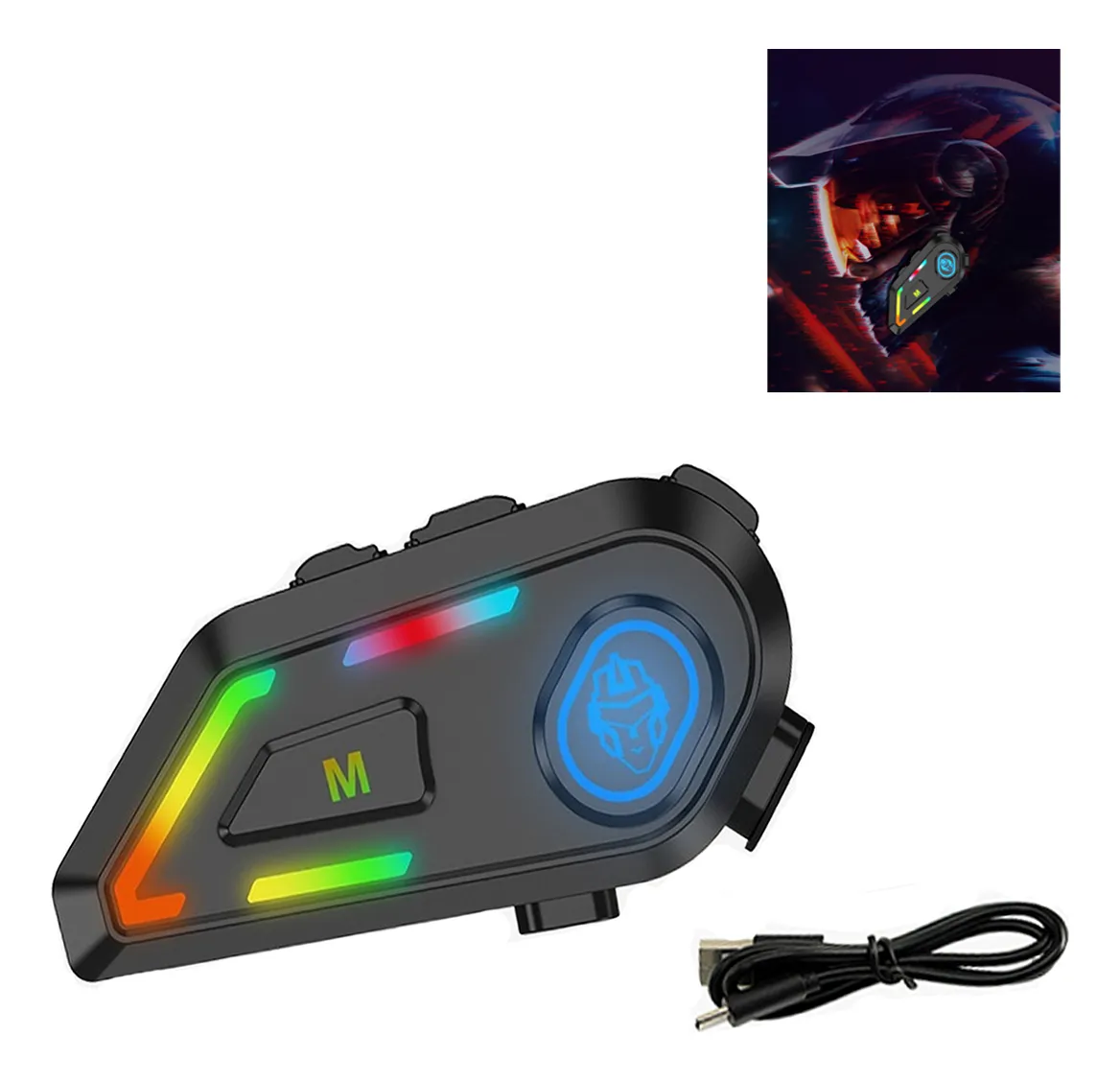 Intercomunicador para Moto Moman RS-H4P