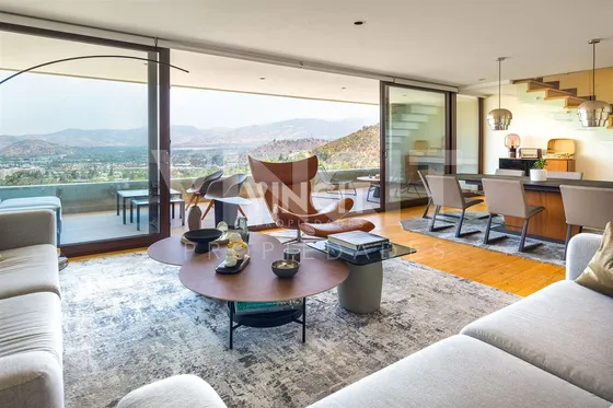 Duplex Amoblado En Arriendo De 3d 4b 2e Penthouse Las Condes