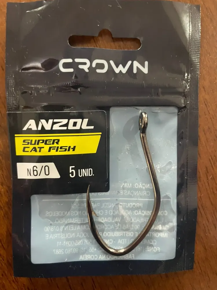 Anzol Super Cat Fish Black Crown Reforcado N° 4/0 | MercadoLivre Anzol Super Cat Fish Black Crown Reforcado N° 4/0 | MercadoLivre
