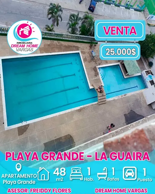 Apartamento En Venta  Playa Grande  La Guaira 