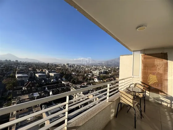 Departamento Con La Mejor Vista En Ñuñoa, Orientacio Norte