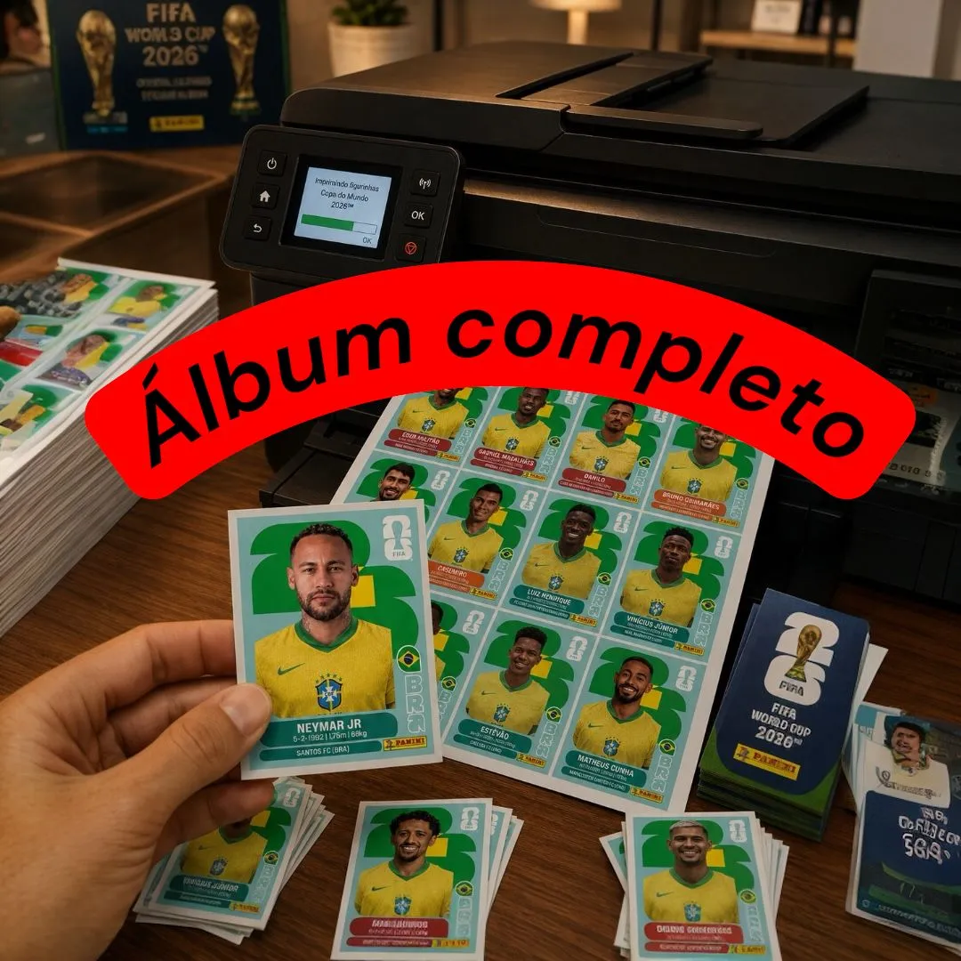 Figurinha Para Imprimir Neymar Extra Legend Copa 2026