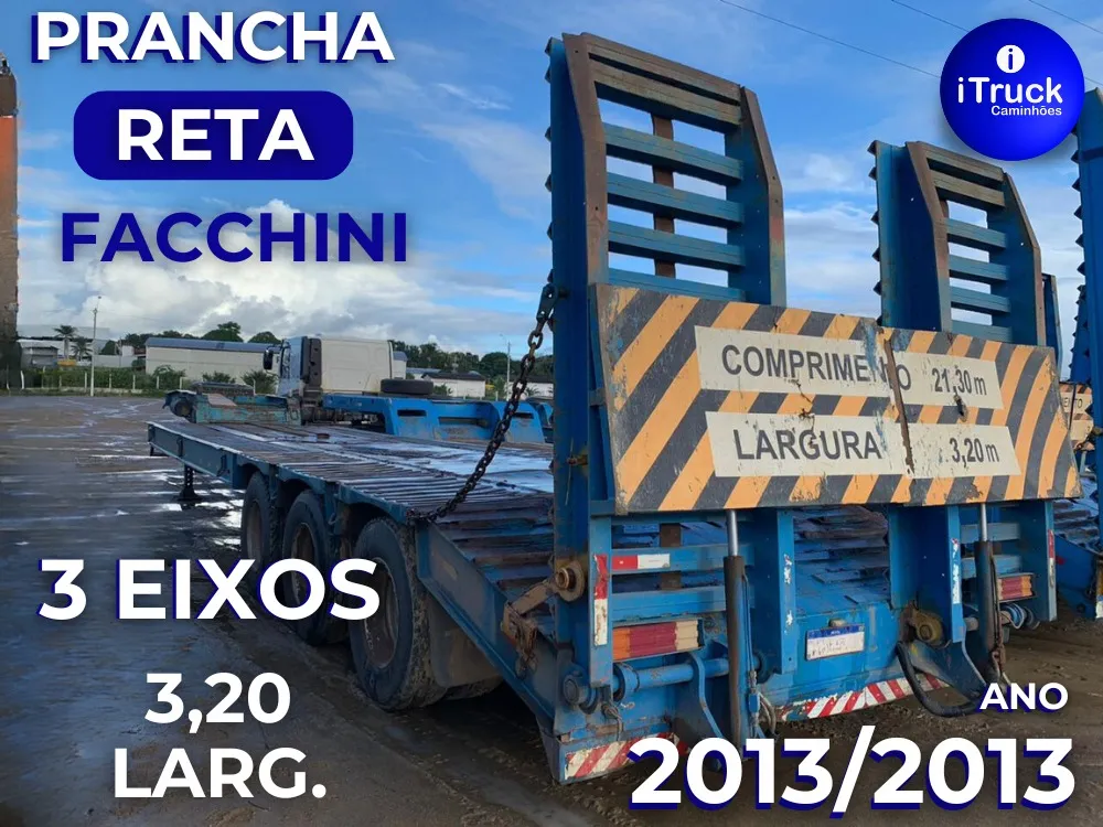 Flatbed Trailer Carries Everything Straight 2013 Facchini With Tires63900884154498120