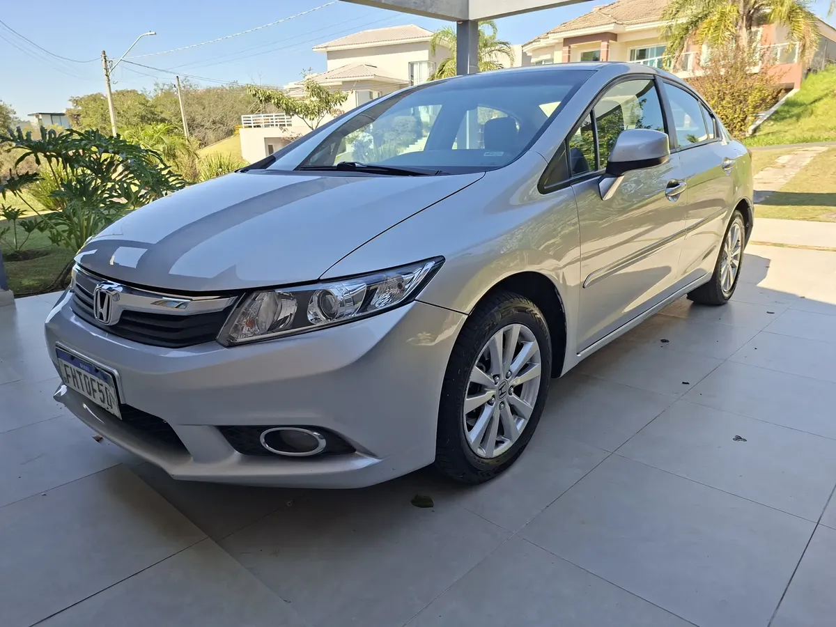Honda Civic 2014 1.8 Lxs Flex Aut. 4p — foto 6
