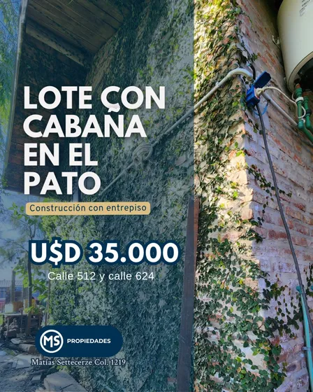 Cabaña En Venta En El Pato Berazategui | Sobre Lote Con Amplio Espacio Libre 