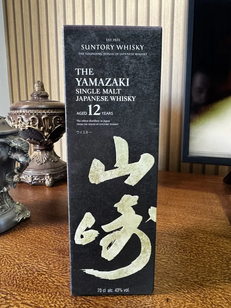 The Yamazaki Single Malt Whisky Japonês 12 Anos 700ml