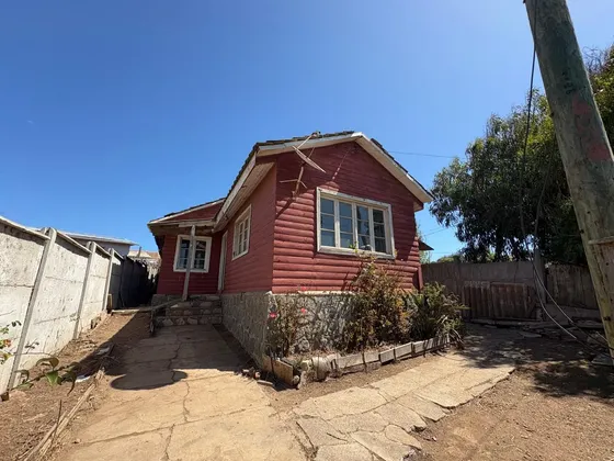 Quintero, Casa A Remodelar, Terreno 500m2 Cerca Parque Munic