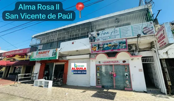 Rento Local 1er Y 2do Nivel En Alma Rosa San Vicente De Paúl
