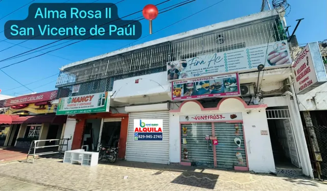 Rento Local 1er Y 2do Nivel En Alma Rosa San Vicente De Paúl