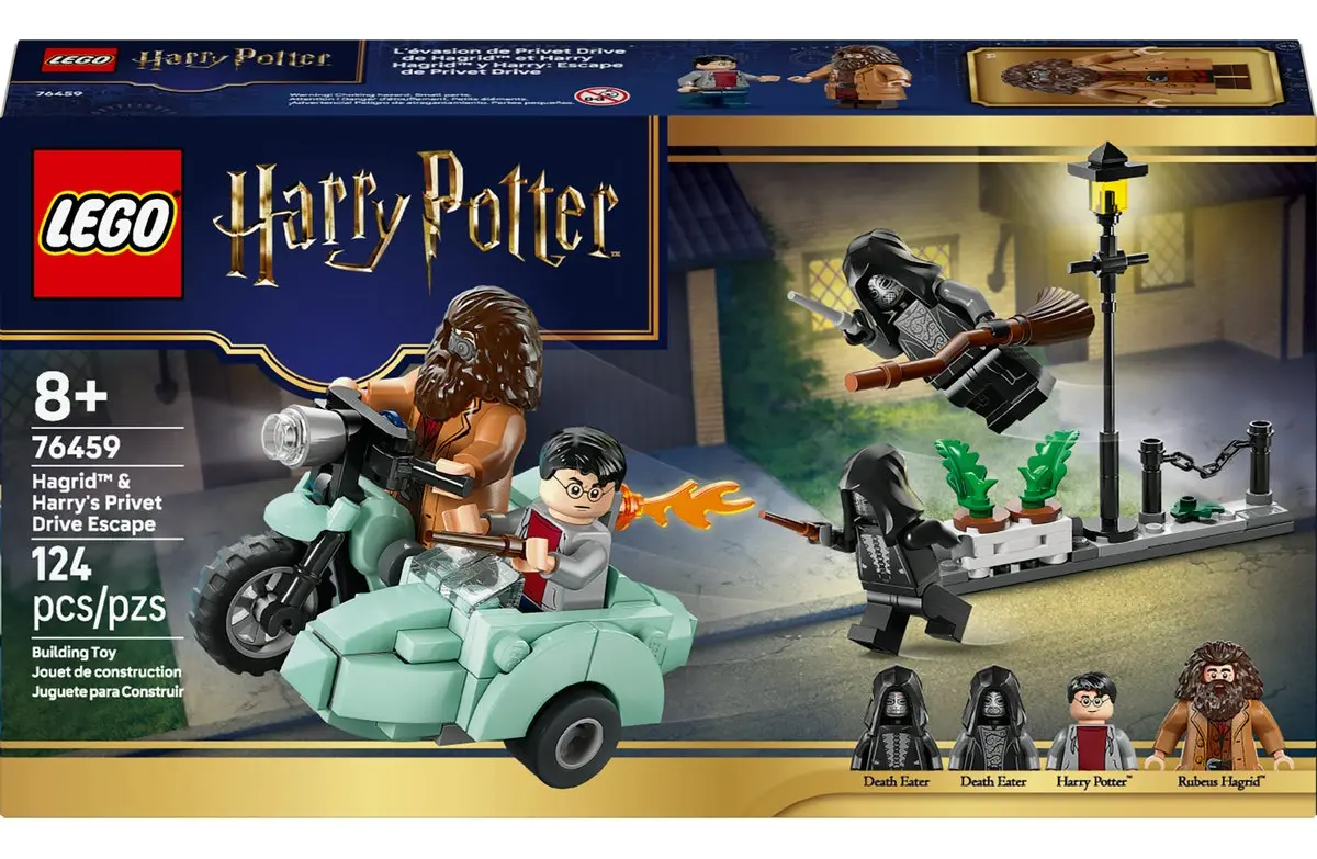 LEGO® Hagrid e Harry: Fuja da Rua dos Alfeneiros 76459
