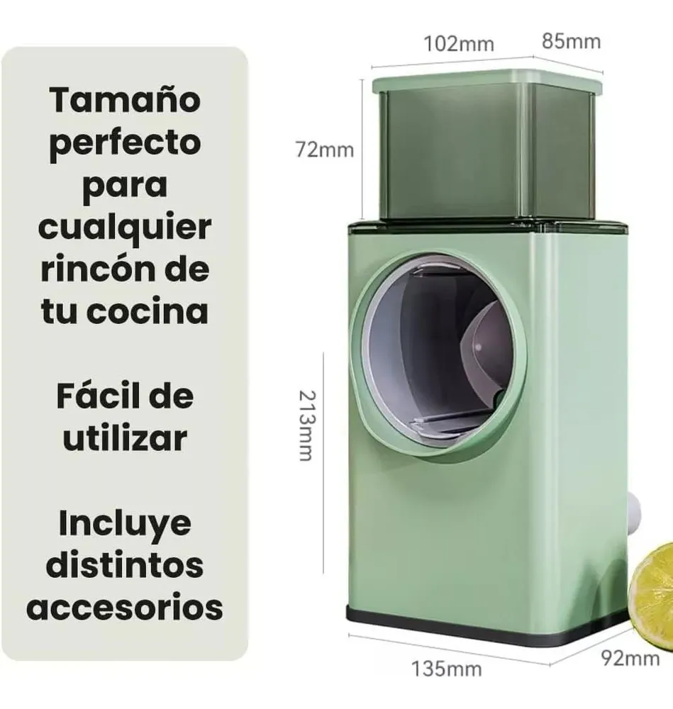 Cortadora De Manual Multifuncional Con Manivela Safe