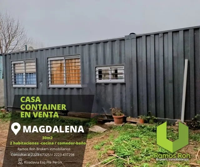 #vendo Casa Container En Magdalena