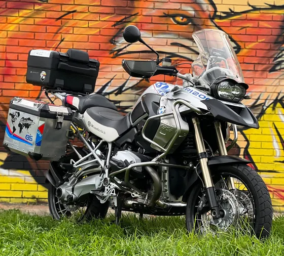 Bmw R1200gs Plata Titanio 2009