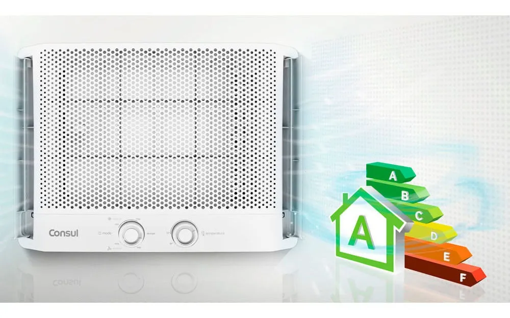  Ar condicionado janela 7500 BTUs Consul frio com design moderno  220V  - Imagem 3