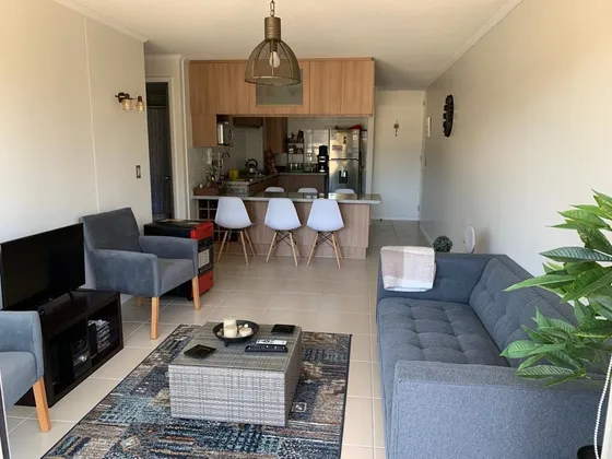 Venta Depto Grande Amoblado Cond. Parque Mar El Tabo 3d+2b 