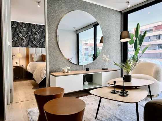 Departamento En Arriendo De 2 Dorm. En Las Condes