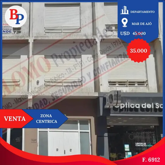 Departamento 2 Amb Sobre Peatonal    F: 6912