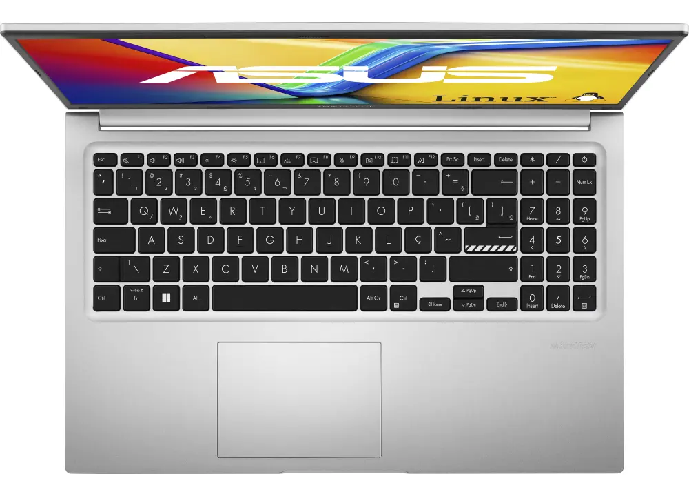 Notebook Asus Vivobook 15 M1502ya Amd Ryzen 7 5825u 16gb Ram 512gb Ssd Linux Keepos 15,6  Fhd Cool Silver - Nj612